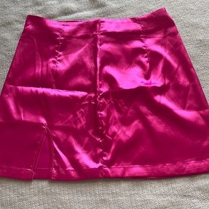 NWOT Pink Mini Skirt